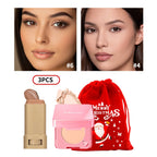 Matte Foundation and Setting Powder Makeup Set