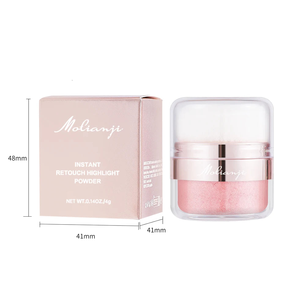 Waterproof Face and Body Shimmer Highlighter Powder