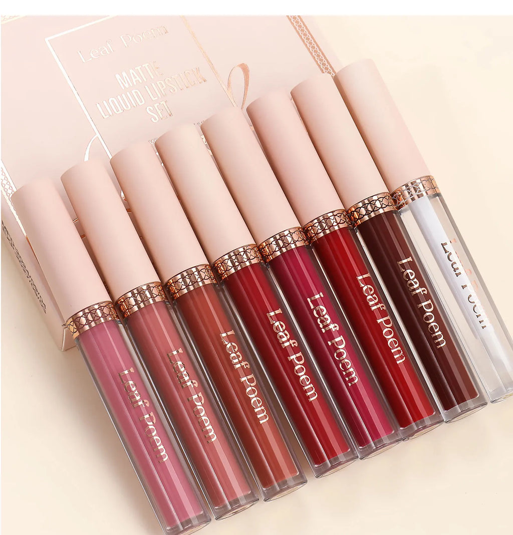 Waterproof Matte Liquid Lipstick Set
