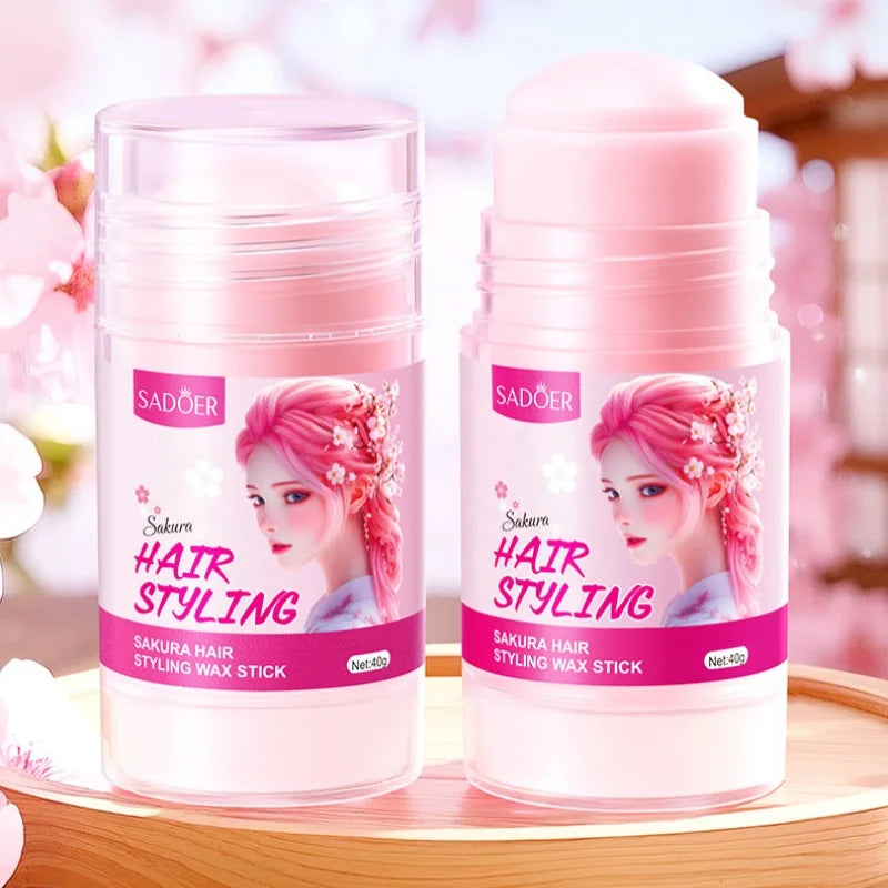 Anti-Frizz Hair Styling Wax Stick for Sleek Hairstyles - 4
