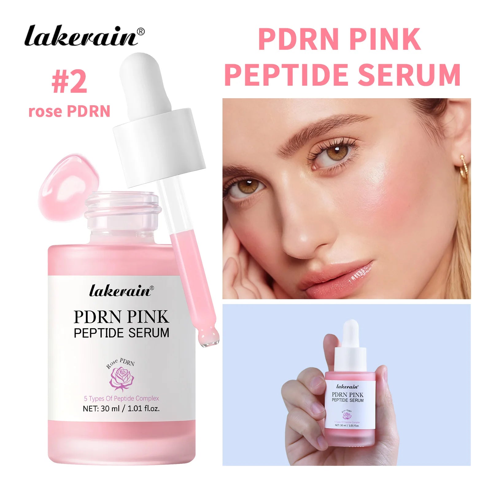 Salmon PDRN Peptide Facial Serum for Radiant Glass Skin - 19