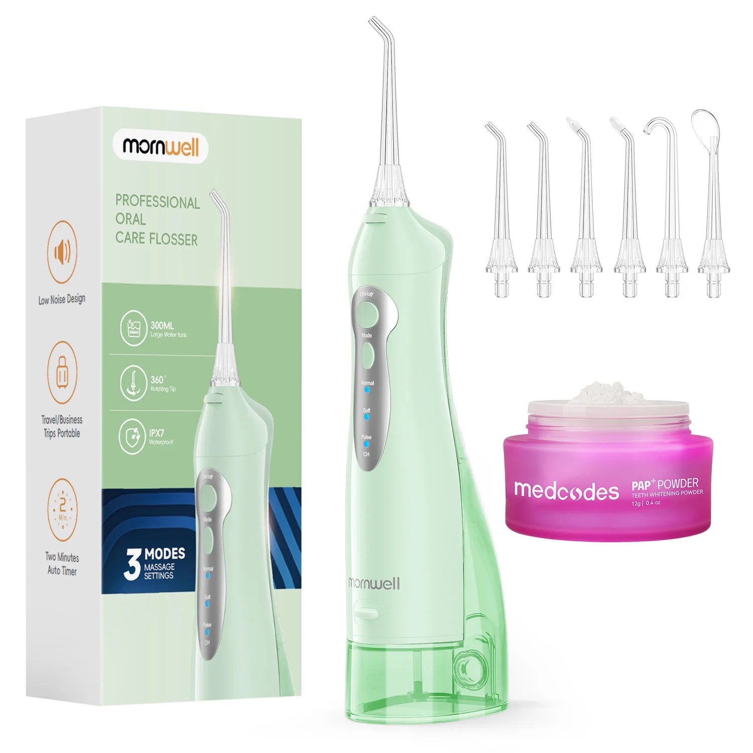 Portable Cordless Water Flosser for Teeth Cleaning - 14