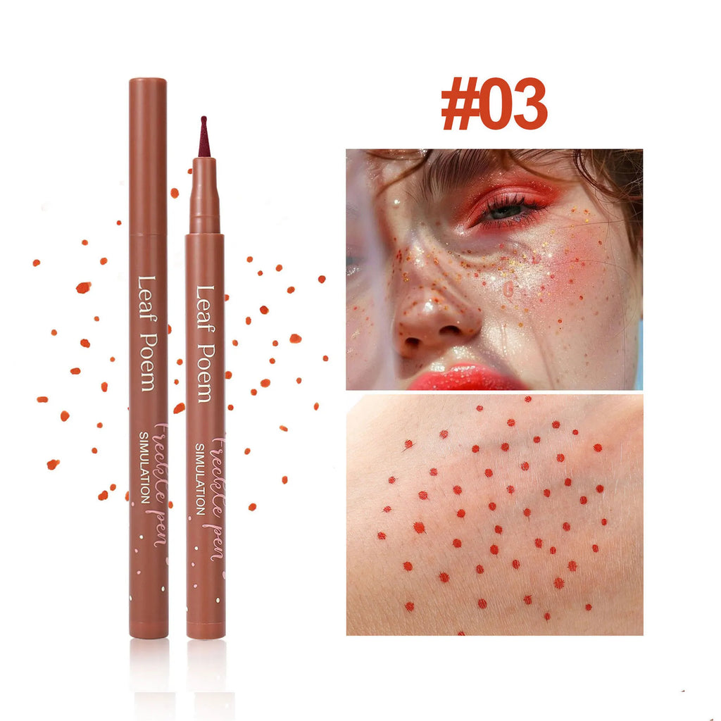 Waterproof Fake Freckle Pen for Natural Sun-Kissed Look