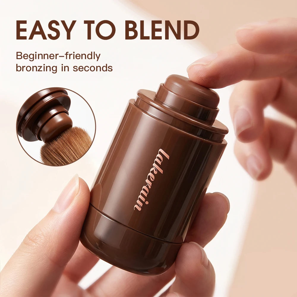 Cream Bronzer Contour Stick for Sculpted Face Makeup - 3