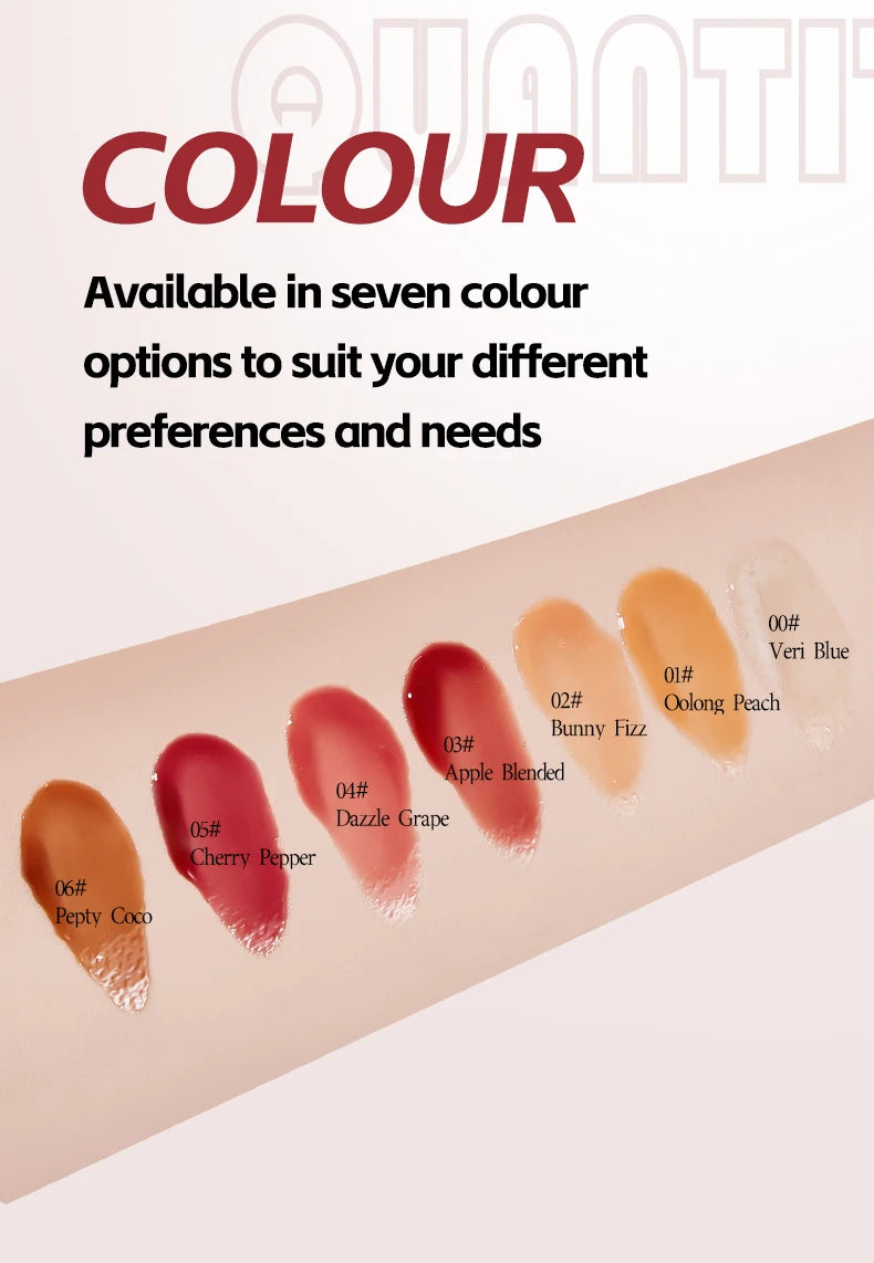 Long-Lasting Moisturizing Jelly Lip Gloss
