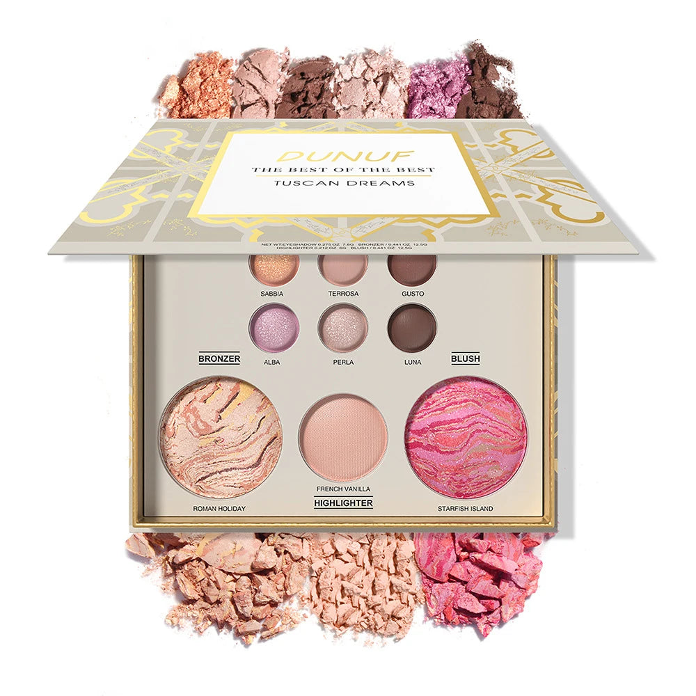 All-in-One 9-Color Face and Eye Makeup Palette