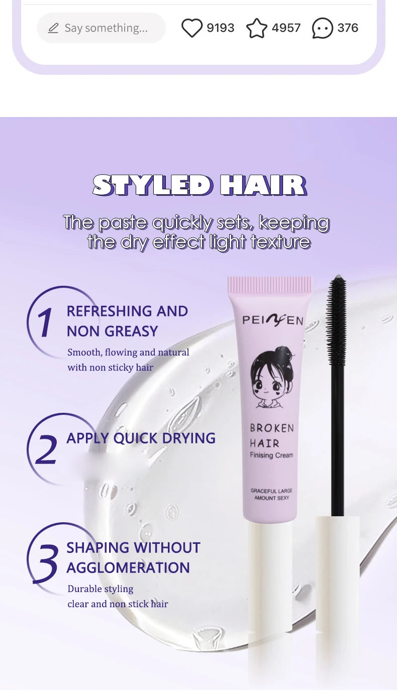 Anti-Frizz Hair Finishing Stick for Sleek Flyaway Control - 11