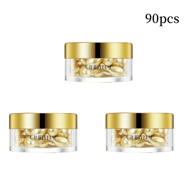 Placenta and Hyaluronic Acid Hydrating Face Serum Capsules - 8