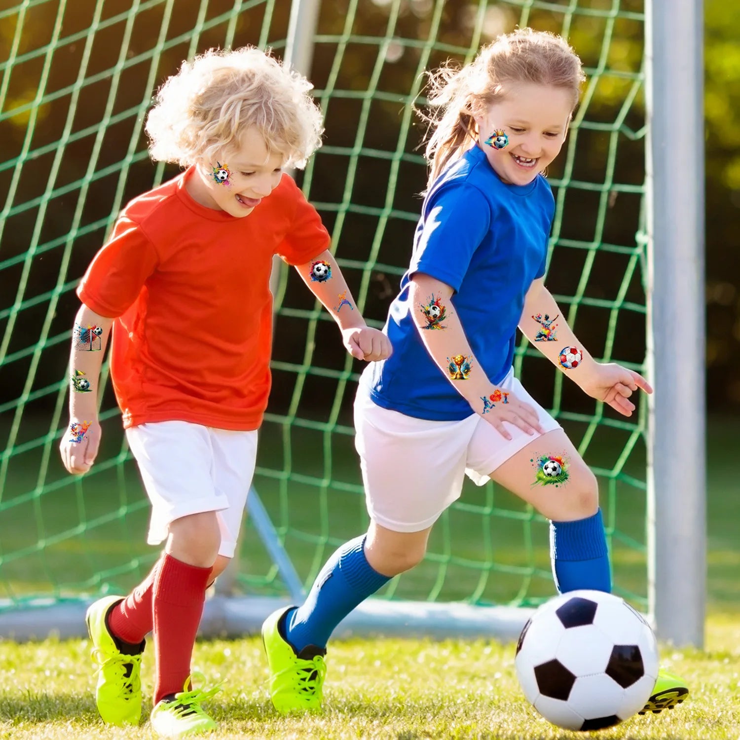 Soccer Temporary Tattoos for Kids Birthday Parties
