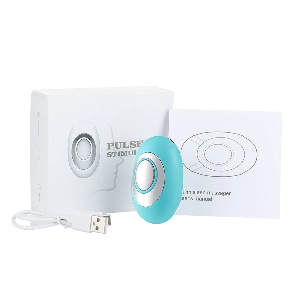 Handheld Micro-Current Sleep Aid Device for Anxiety and Stress