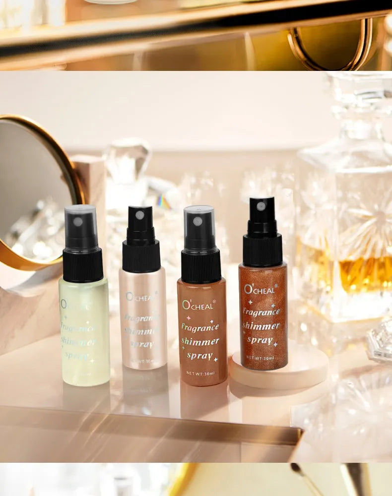 Waterproof Shimmer Body and Face Highlighter Spray