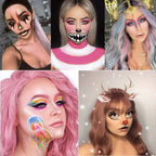 20-Color Professional Face and Body Paint Palette for Parties