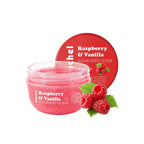 Raspberry Vanilla Sugar Body Scrub for Smooth Exfoliated Skin
