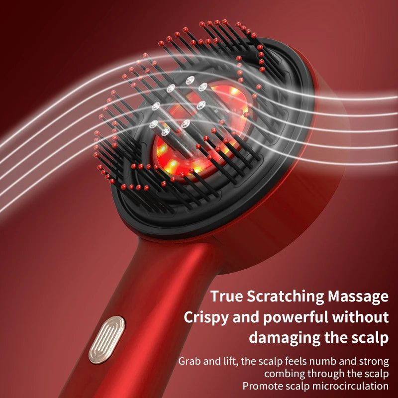 Electric Scalp Massager and Hair Oil Applicator