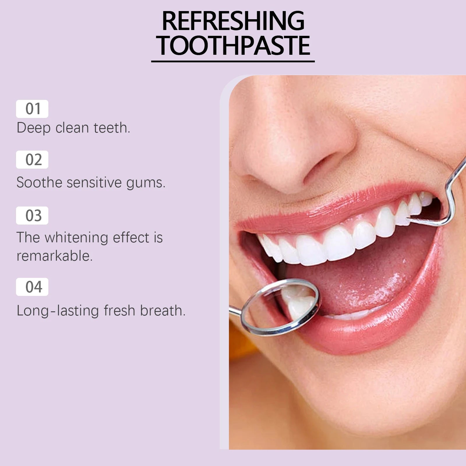 Brightening Toothpaste for Teeth Whitening and Stain Removal - 10