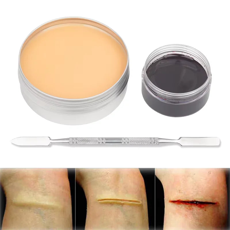 Special Effects SFX Makeup Wax Kit for Scars and Halloween Wounds