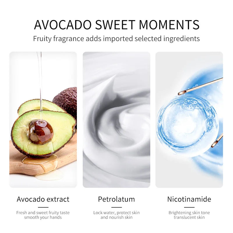 Fruit-Scented Hydrating Hand Cream Set for Dry Skin
