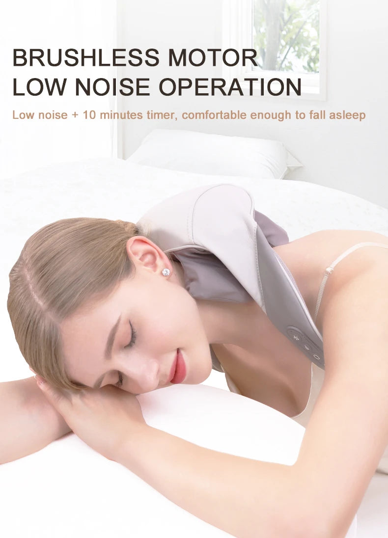 Wireless 6D Neck and Shoulder Deep Tissue Massager with Heat - 14