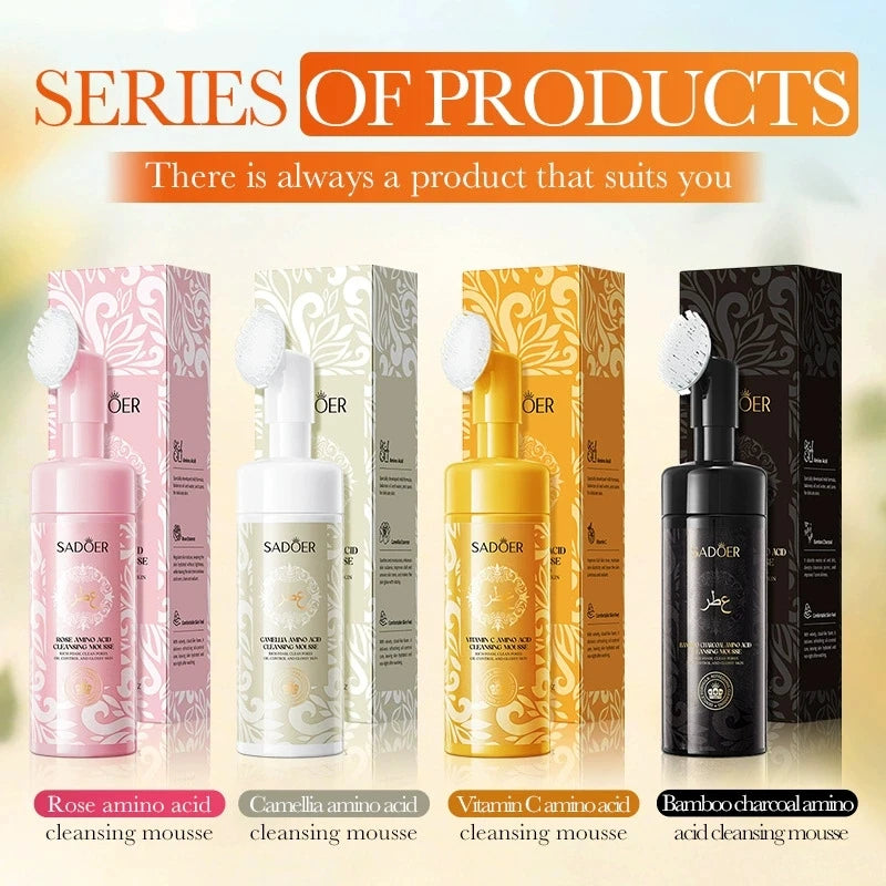 Rose Amino Acid Gentle Facial Cleansing Mousse