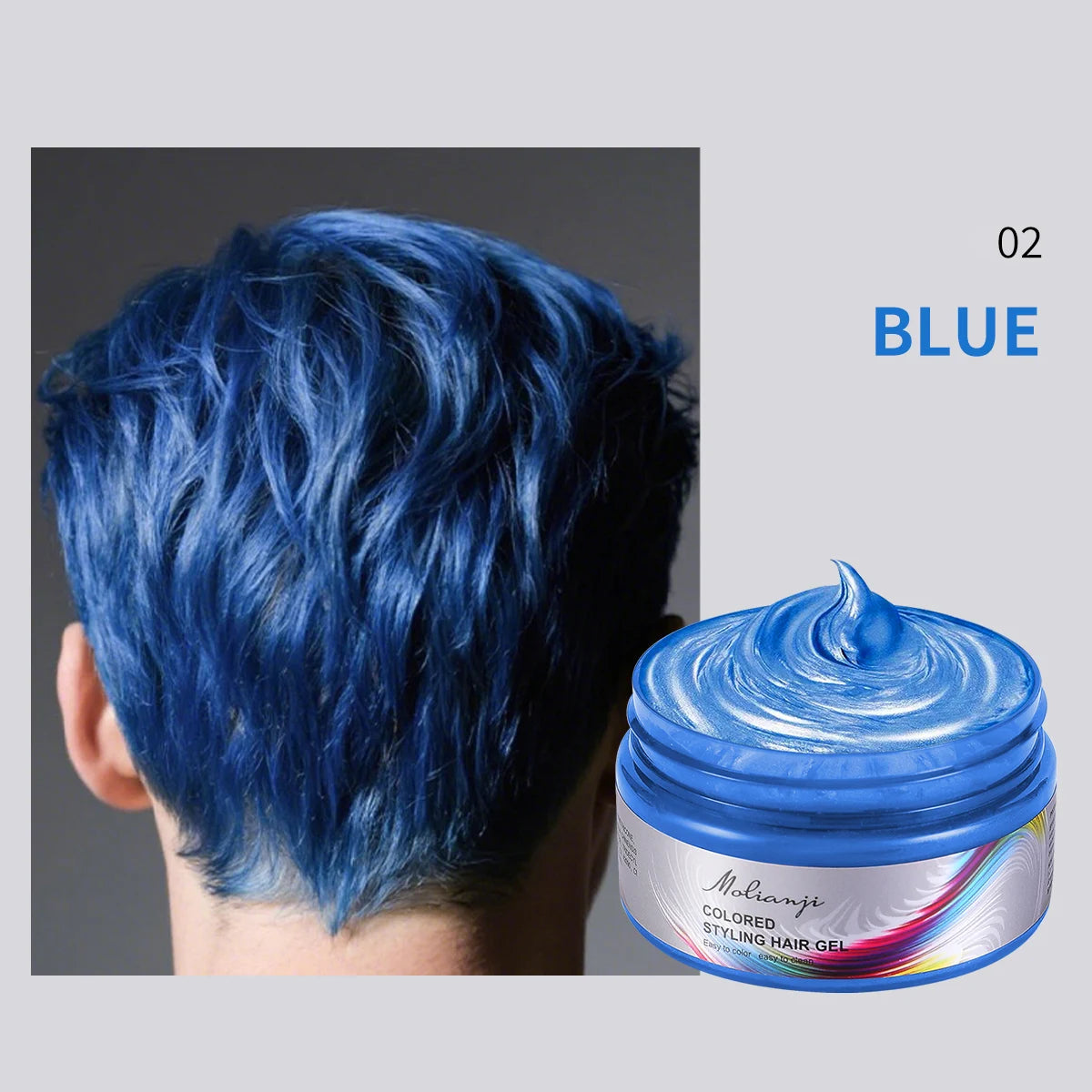 Temporary Color Hair Styling Wax