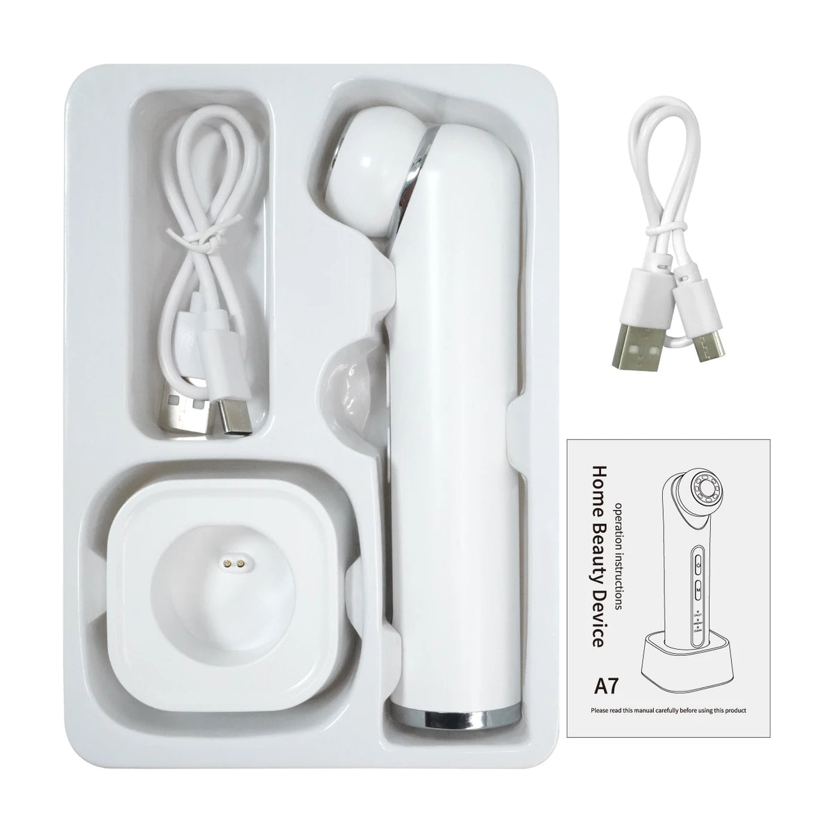 3-in-1 LED Photon Eye and Facial Rejuvenation Wand