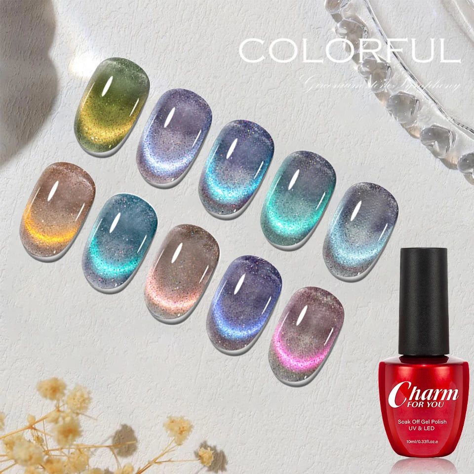 9D Galaxy Effect Magnetic Cat Eye Gel Nail Polish