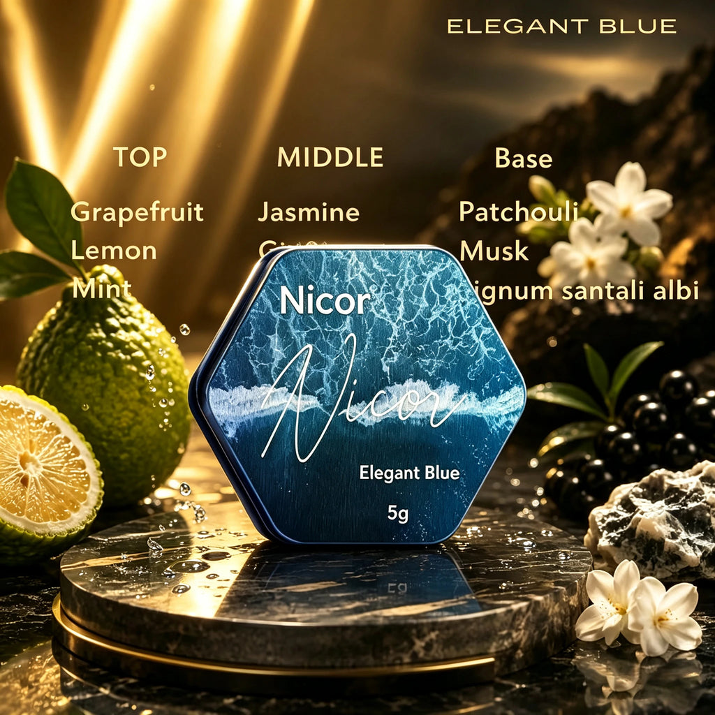 Men's Portable Solid Cologne Balm