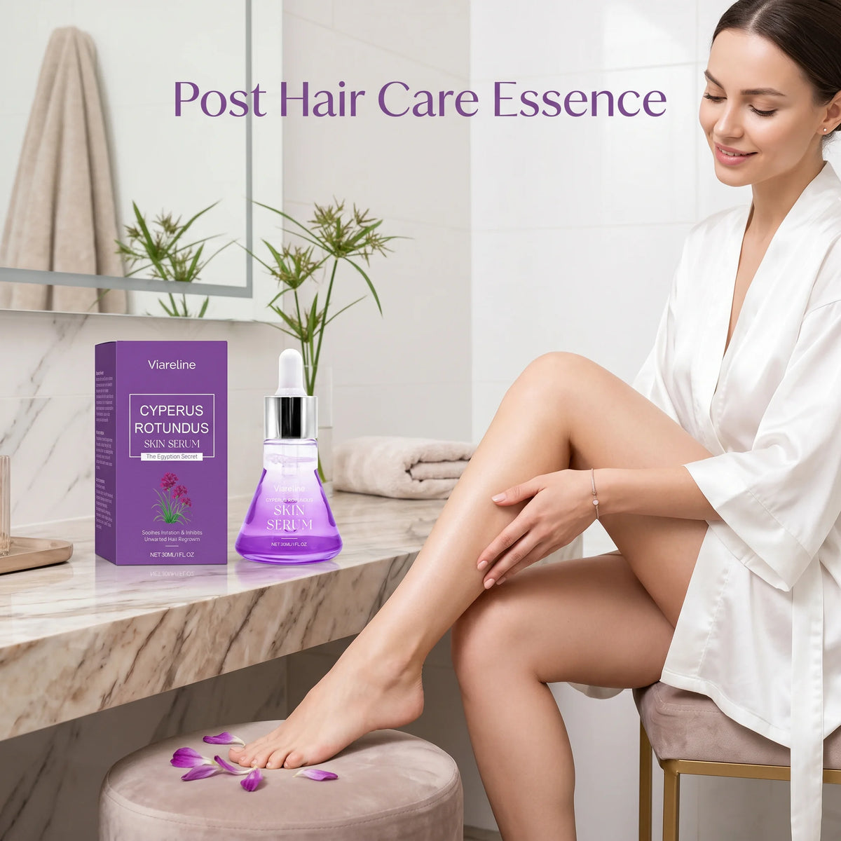 Post-Hair Removal Calming & Growth Inhibitor Serum
