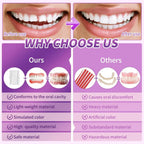 Instant Comfort Cosmetic Denture Set for Natural Smile