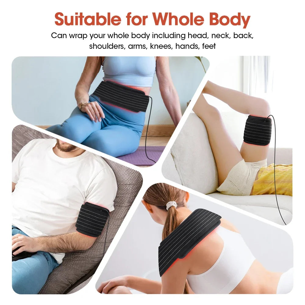 Red Light Therapy Belt for Pain Relief and Muscle Recovery