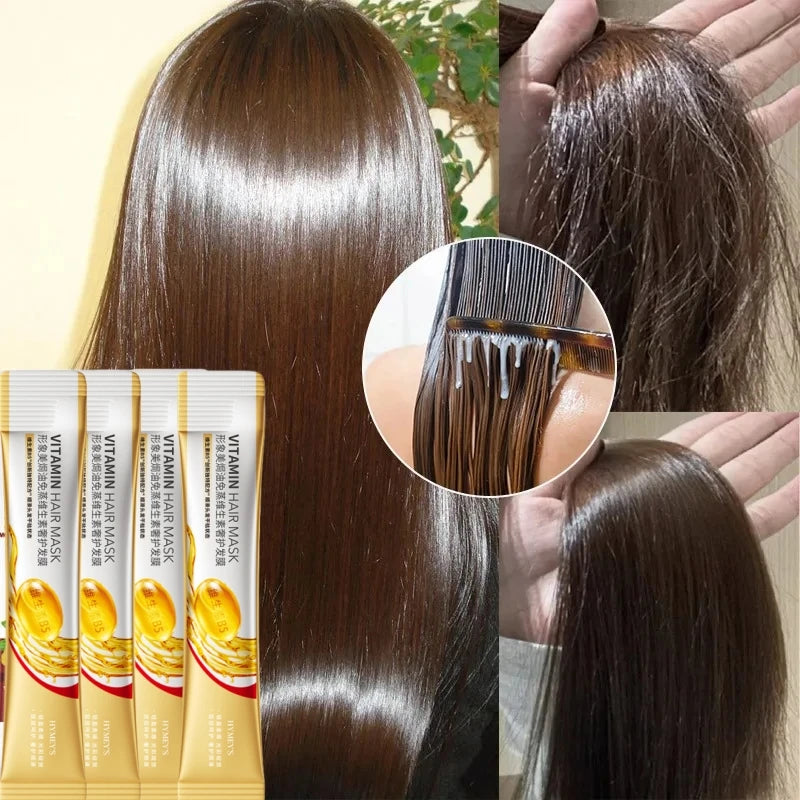Vitamin B5 Deep Moisturizing Hair Mask for Smooth Shiny Hair