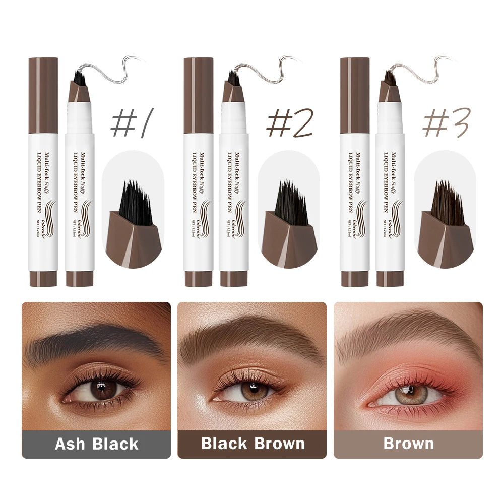 Microblading Multi-Fork Liquid Eyebrow Pen
