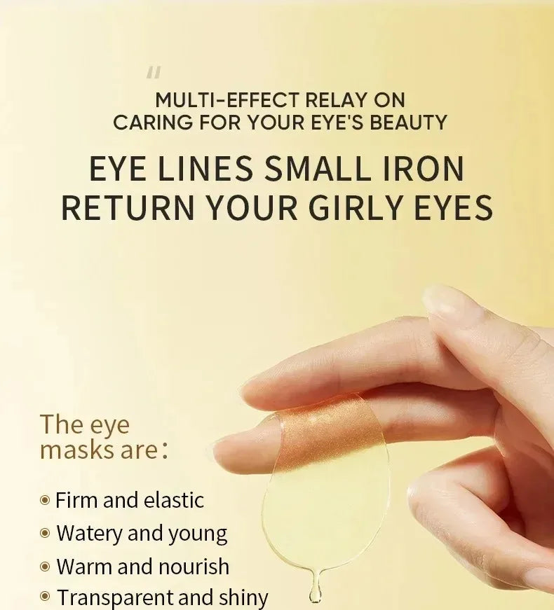 Gold Collagen & Avocado Under Eye Mask Patches