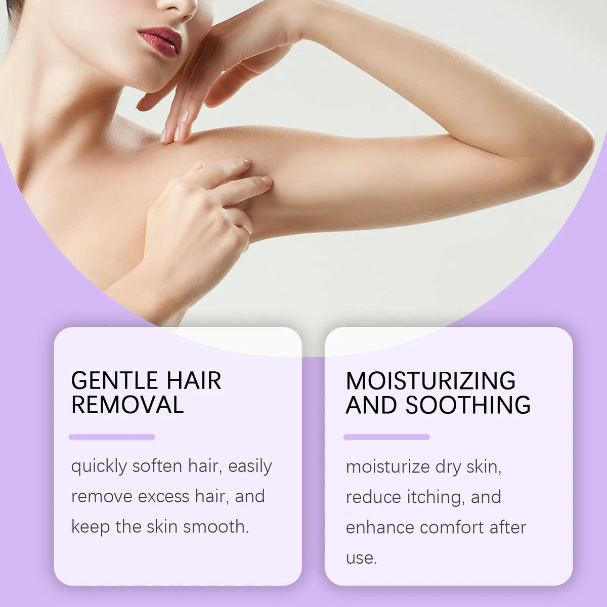 Painless Hair Removal Foam Mousse for Smooth Skin
