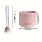 Long-Lasting Flower Petal Blush Set with Applicator Brush