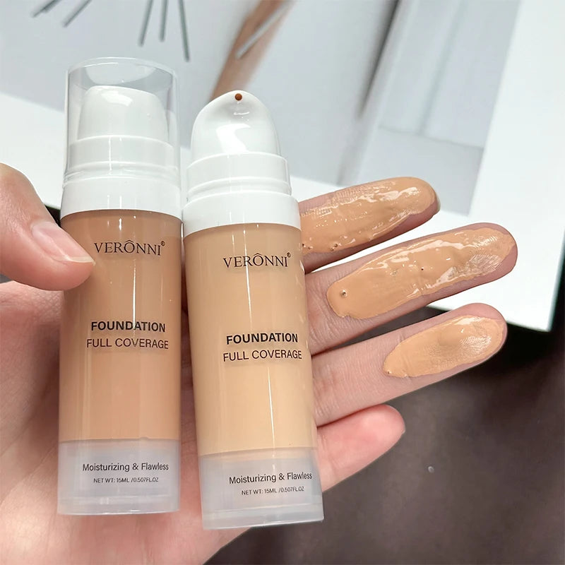 Full Coverage Waterproof Liquid Foundation for Flawless Skin