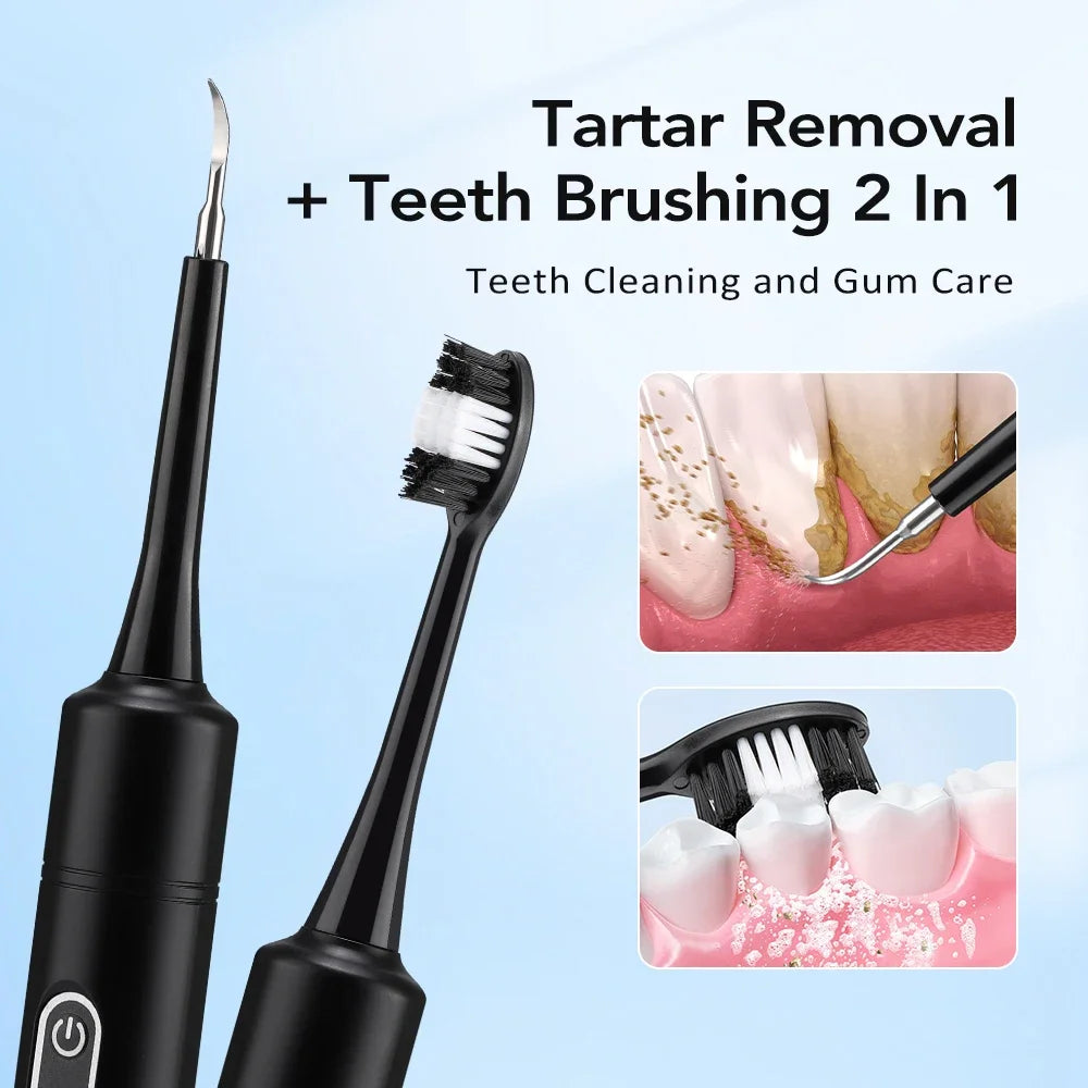 Electric Sonic Dental Scaler and Tartar Remover for Home Use