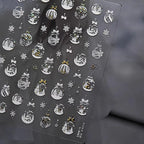 Festive Christmas Holiday Nail Art Decals
