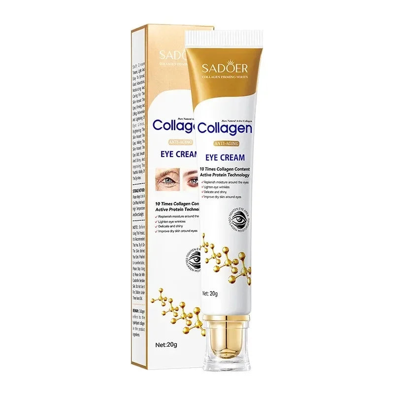 Collagen Anti-Aging Eye Cream for Dark Circles and Puffiness