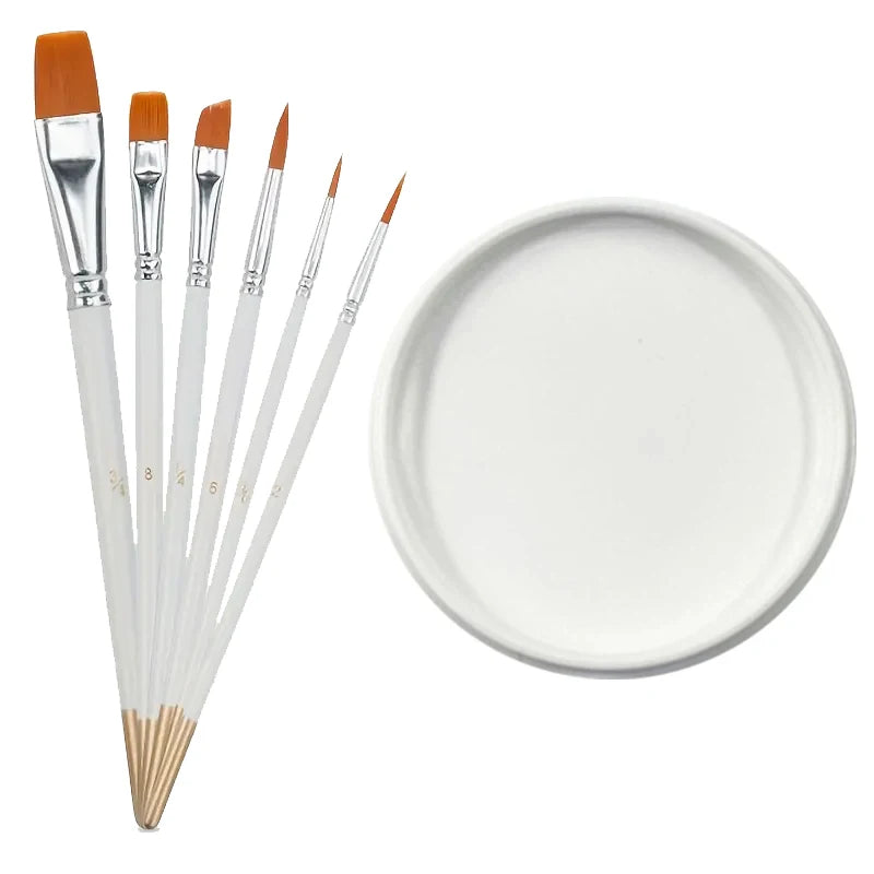 Professional Face and Body Paint Kit with Brushes for Parties - 32