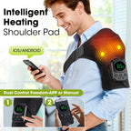 Cordless Heated Shoulder Massage Brace with App Control