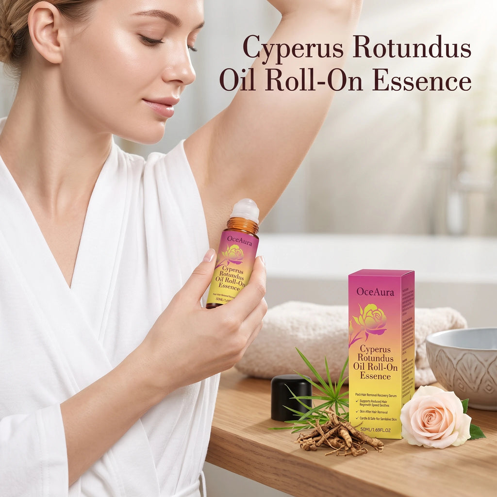 Soothing Roll-On Oil for Post-Hair Removal Skin Care