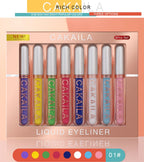 Waterproof Colorful Liquid Eyeliner Set