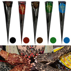 Natural Henna Tattoo Paste for Temporary Body Art