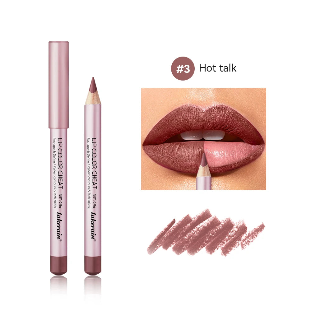 Waterproof Matte Lip Liner Pencil Set