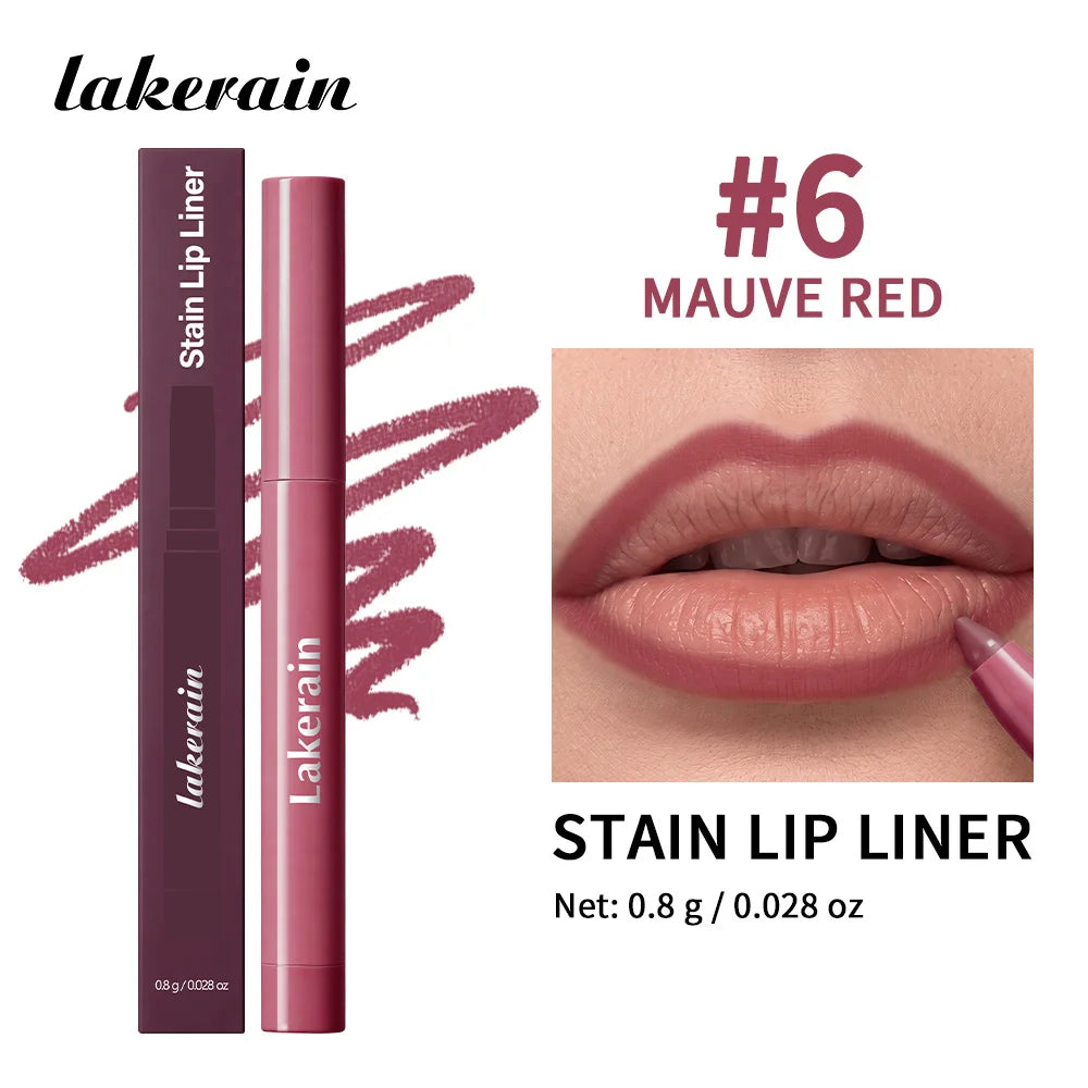 Waterproof Matte Lip Liner Pencil for Long-Lasting Precision
