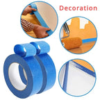 Professional Blue Painters Masking Tape for Clean Paint Lines