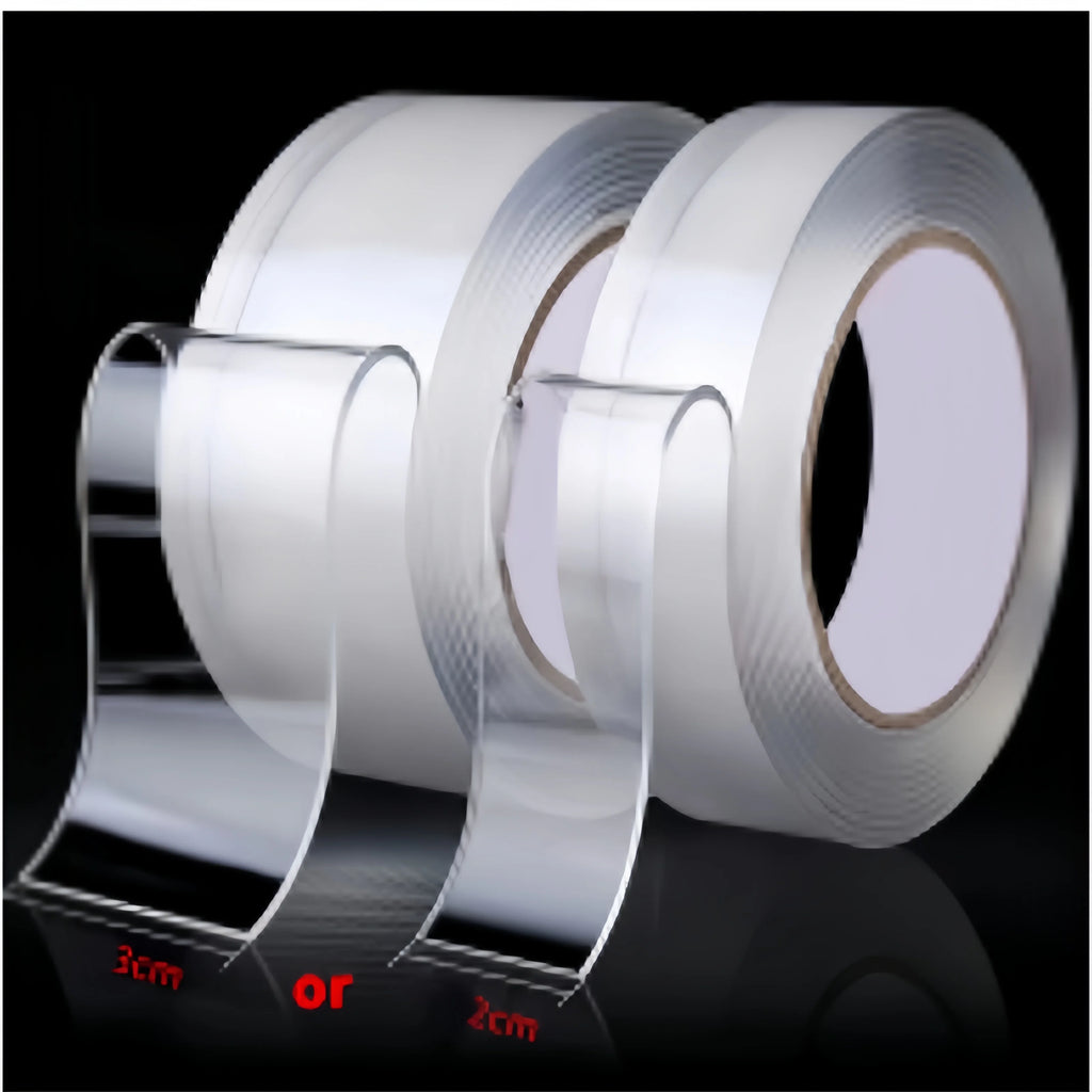 Reusable Transparent Double-Sided Nano Mounting Tape