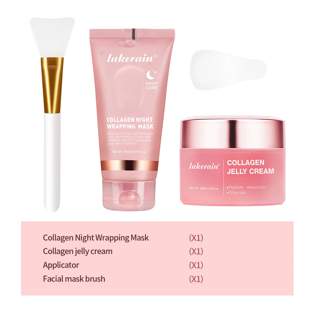 Overnight Collagen Firming & Hydrating Peel-Off Facial Mask - 49