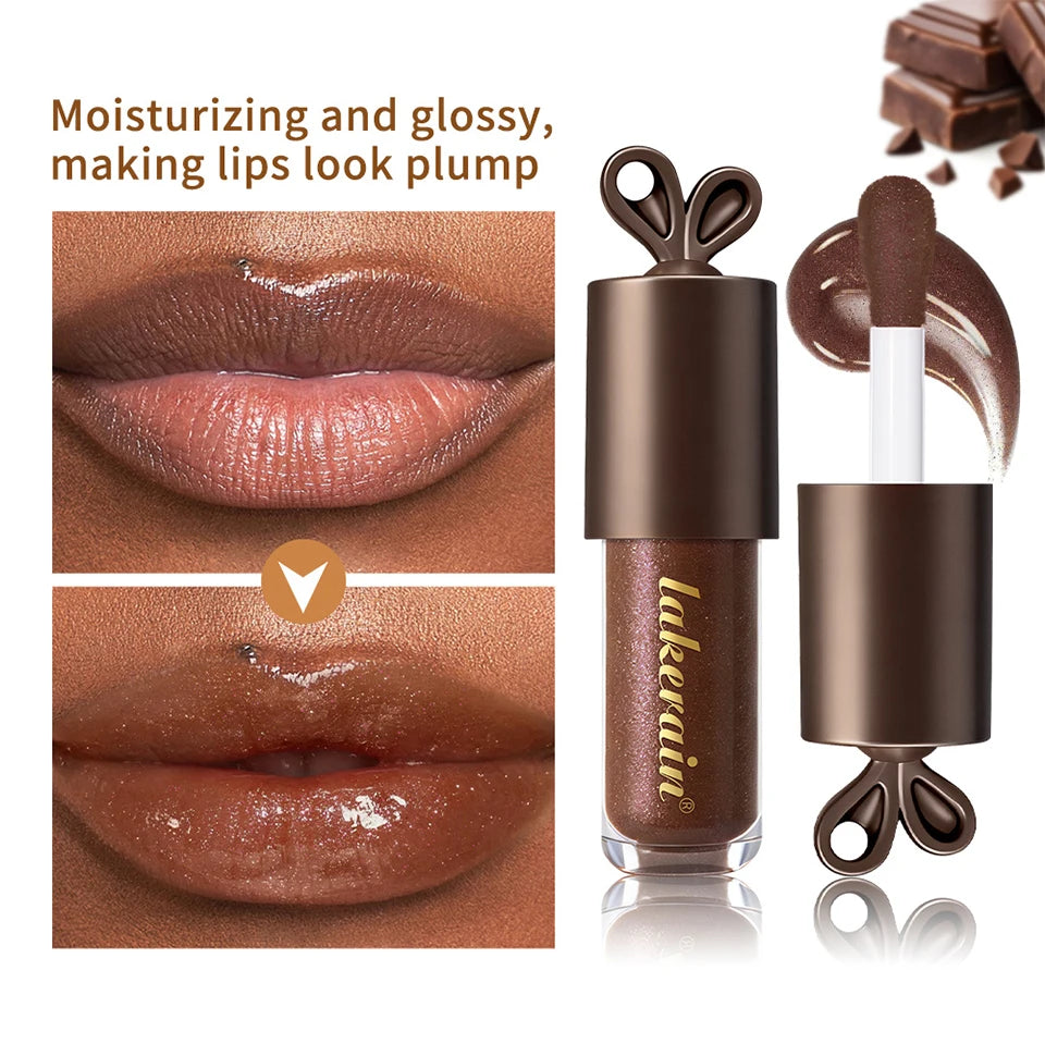 Moisturizing Chocolate Shimmer Lip Gloss